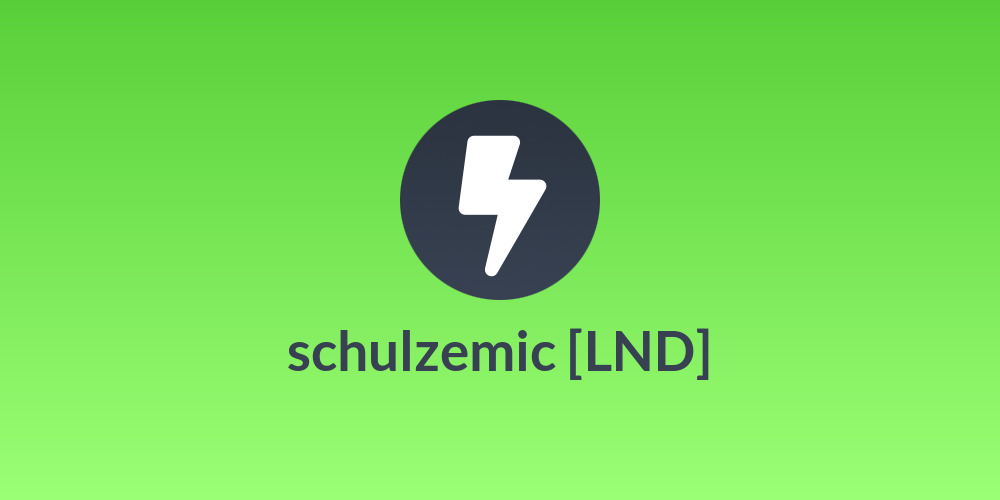 schulzemic [LND]