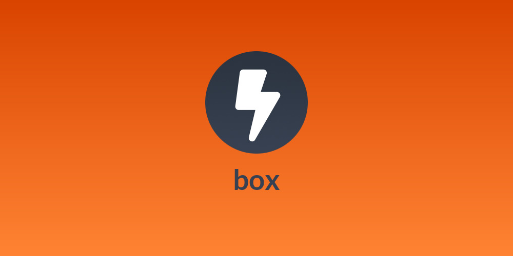 box