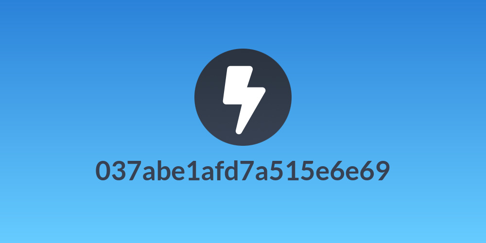 037abe1afd7a515e6e69