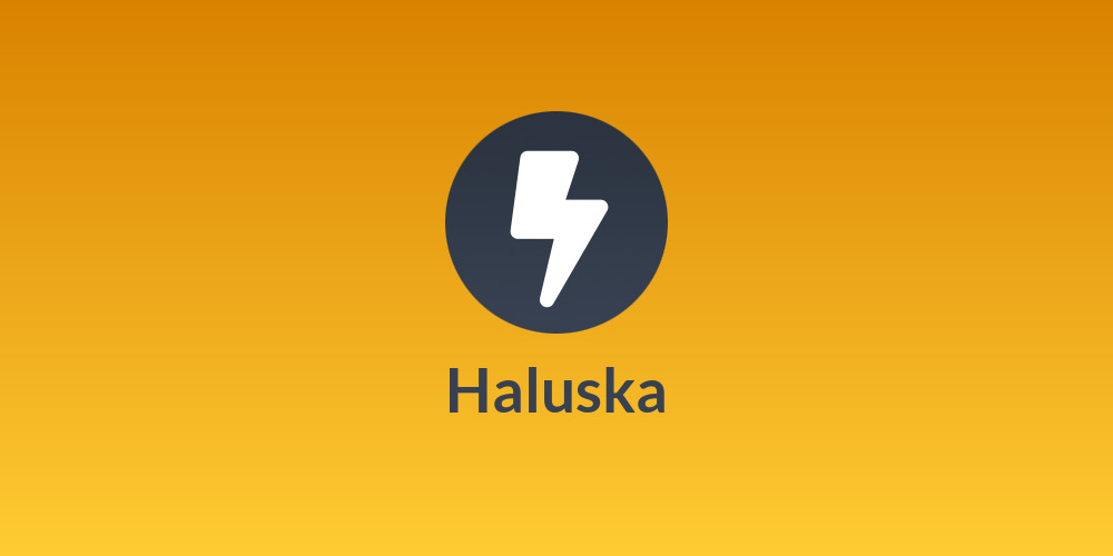 Haluska