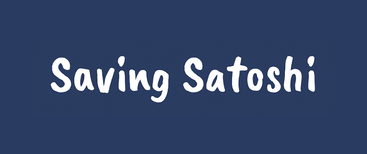 Saving Satoshi image