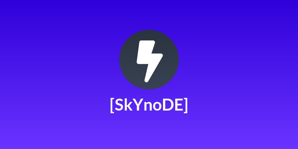 [SkYnoDE]