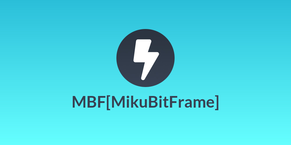 MBF[MikuBitFrame]