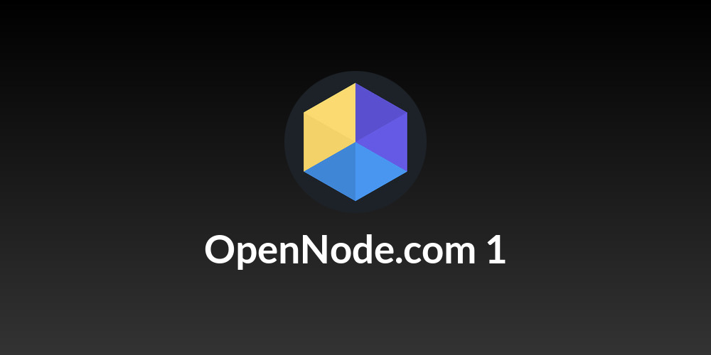 OpenNode.com 1
