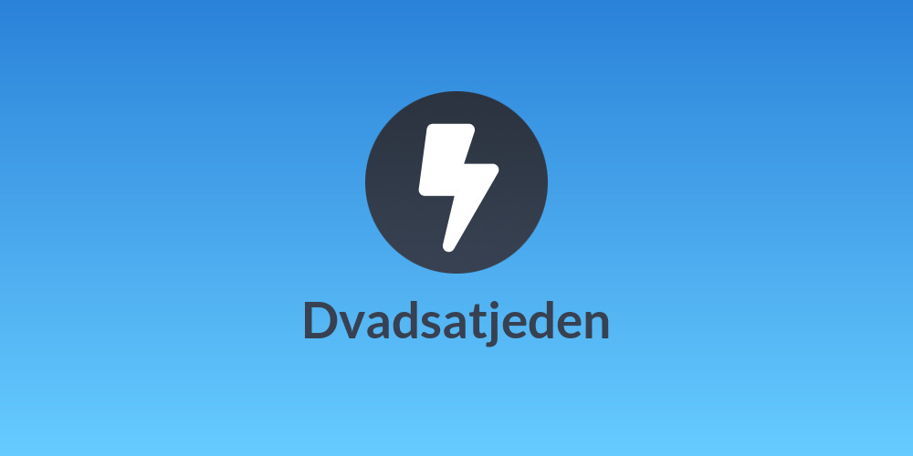Dvadsatjeden