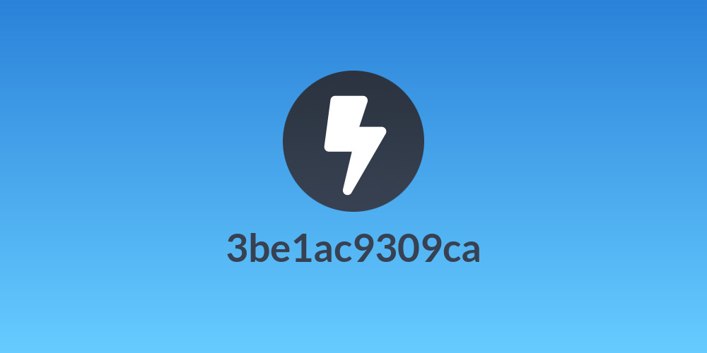 3be1ac9309ca