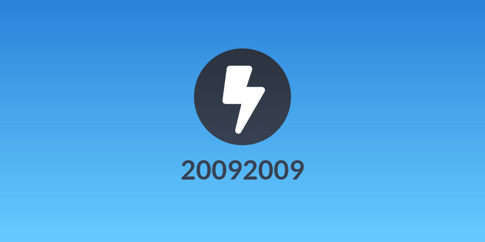 20092009