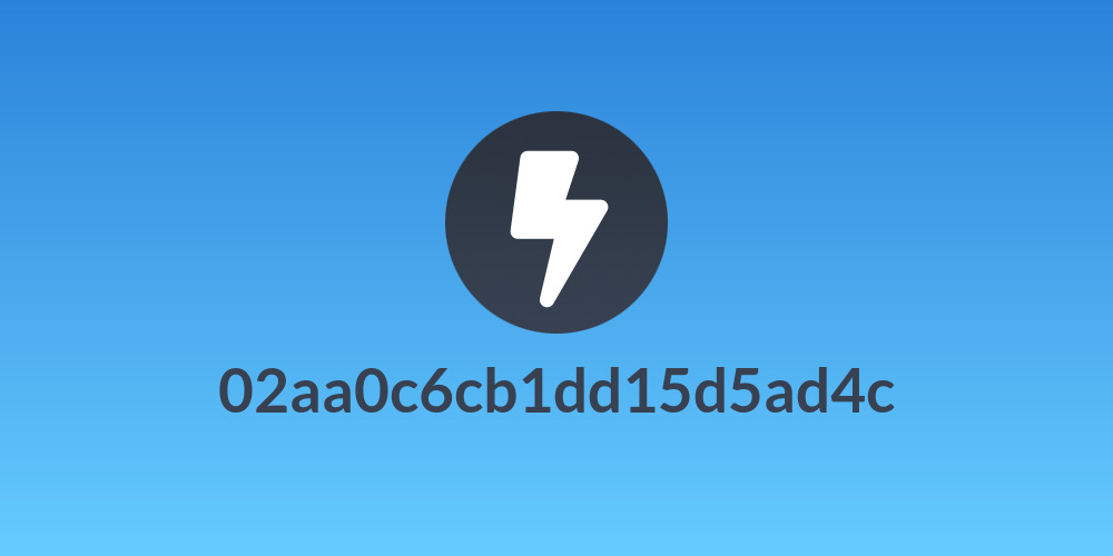 02aa0c6cb1dd15d5ad4c