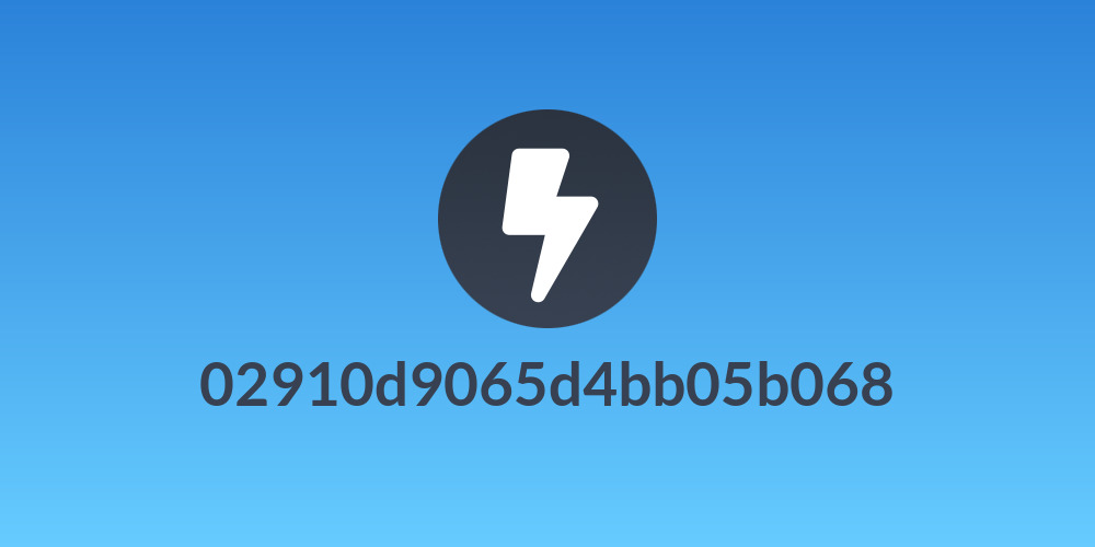 02910d9065d4bb05b068