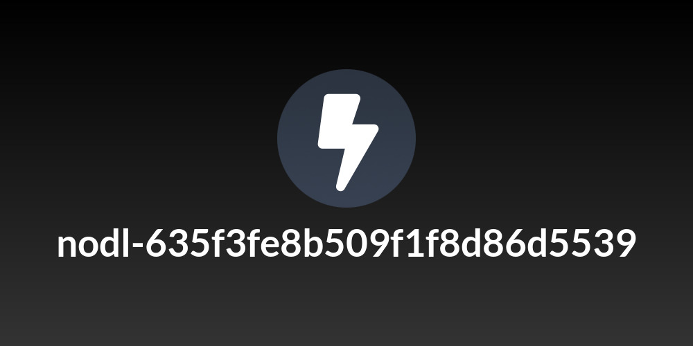 nodl-635f3fe8b509f1f8d86d5539