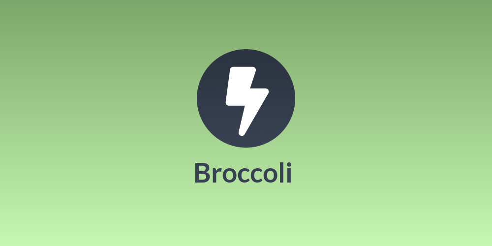 Broccoli 🥦