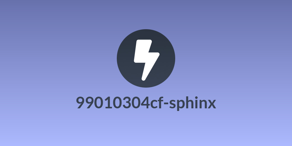 99010304cf-sphinx