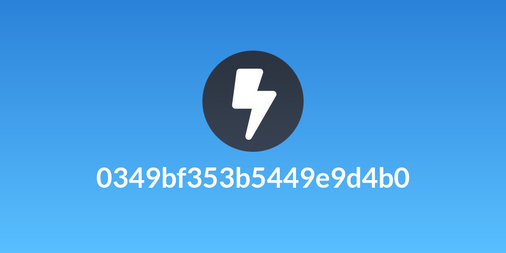 0349bf353b5449e9d4b0