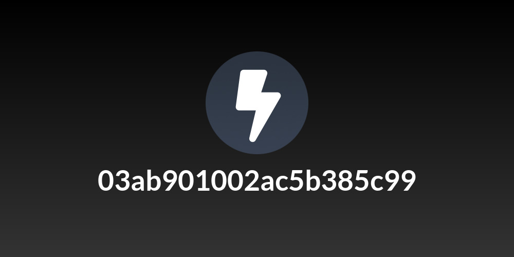 03ab901002ac5b385c99