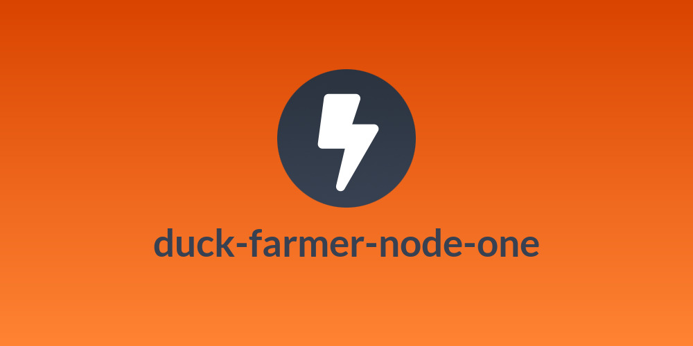 duck-farmer-node-one