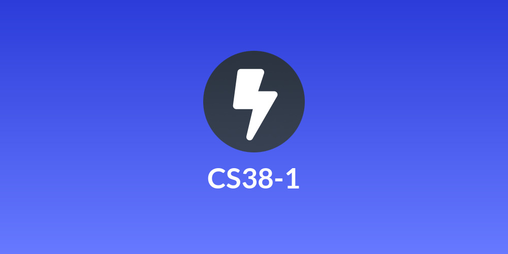CS38-1