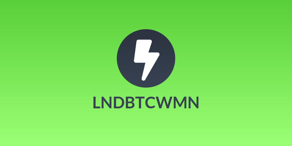 LNDBTCWMN