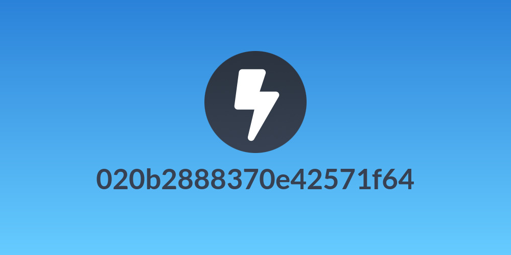 020b2888370e42571f64