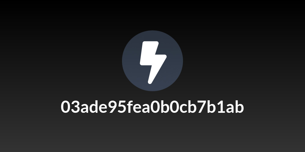 03ade95fea0b0cb7b1ab