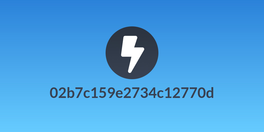 02b7c159e2734c12770d