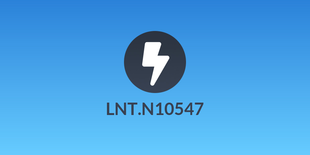 LNT.N10547