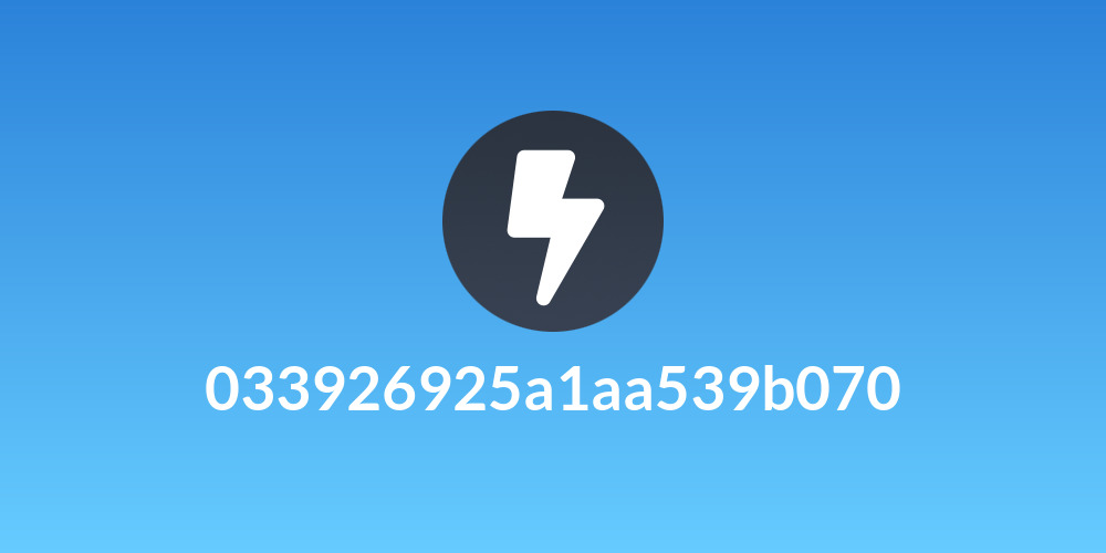 033926925a1aa539b070