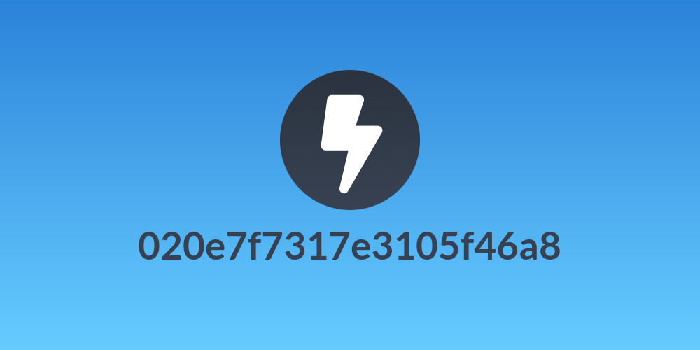 020e7f7317e3105f46a8
