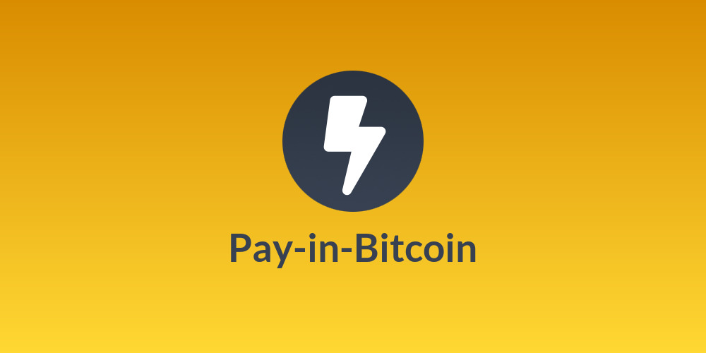 Pay-in-Bitcoin