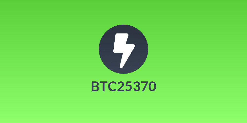 BTC25370