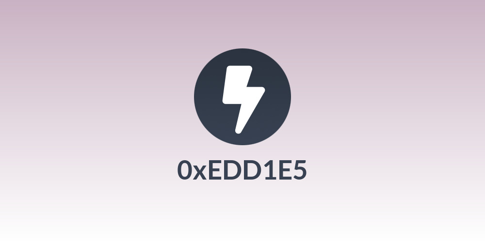0xEDD1E5