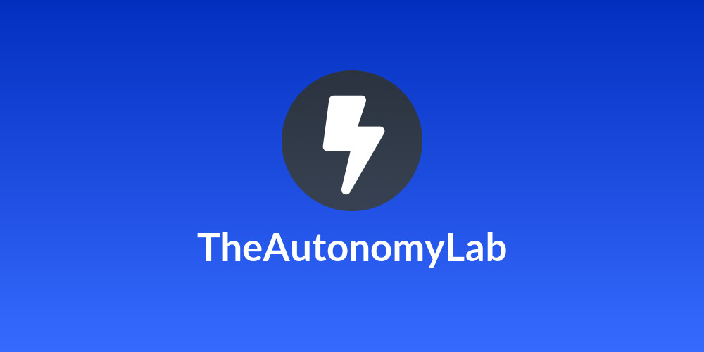 TheAutonomyLab