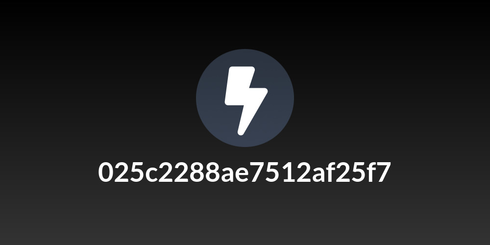 025c2288ae7512af25f7