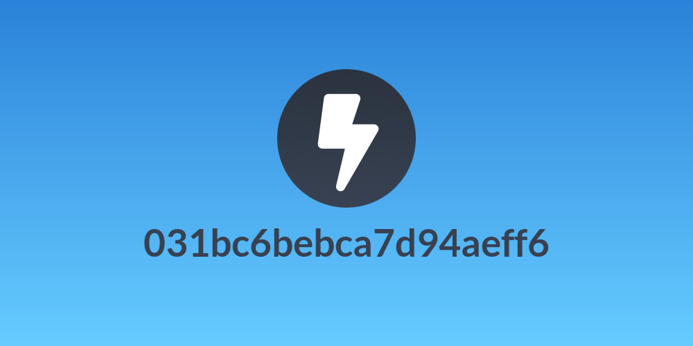 031bc6bebca7d94aeff6