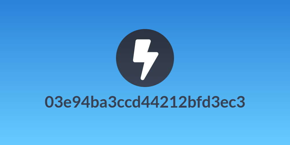 03e94ba3ccd44212bfd3ec3