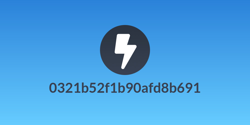 0321b52f1b90afd8b691