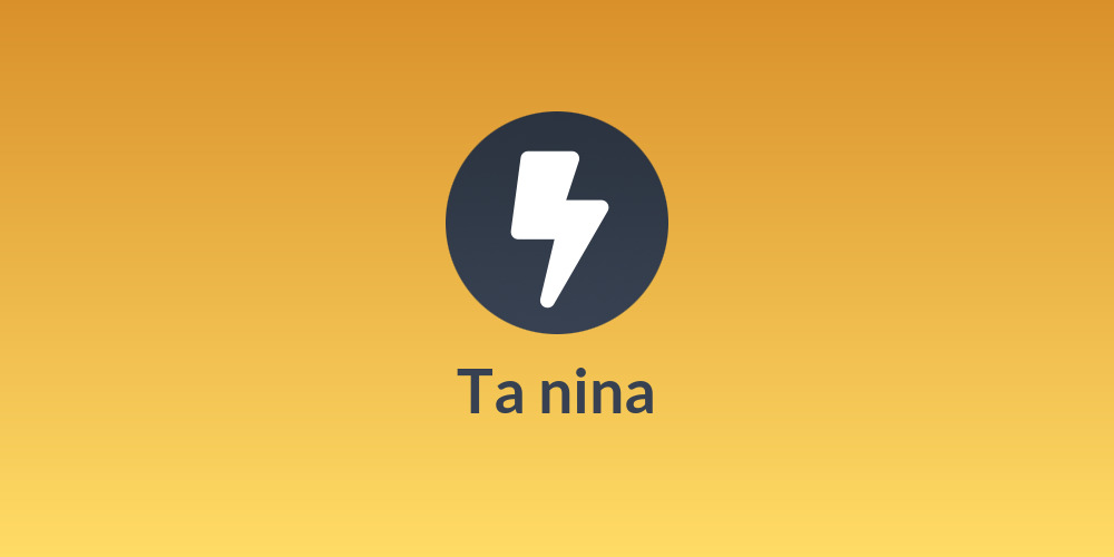 Ta nina