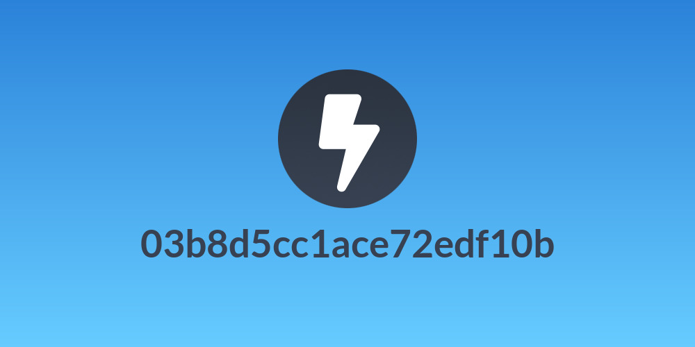 03b8d5cc1ace72edf10b