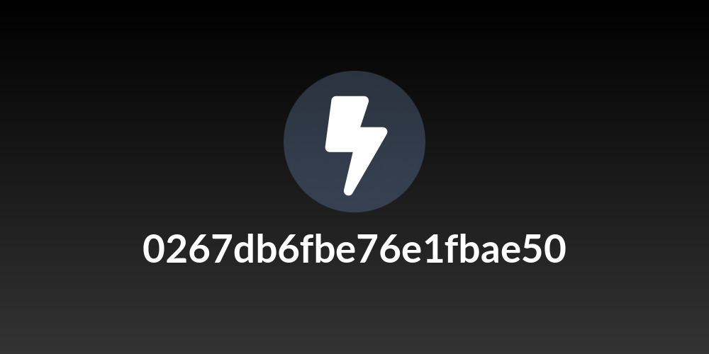 0267db6fbe76e1fbae50