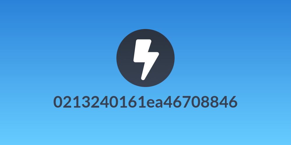 0213240161ea46708846