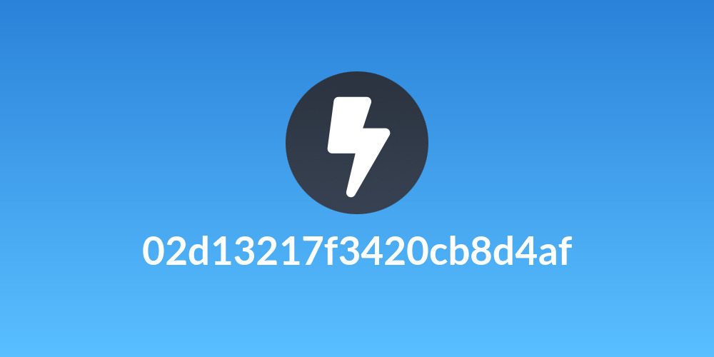 02d13217f3420cb8d4af