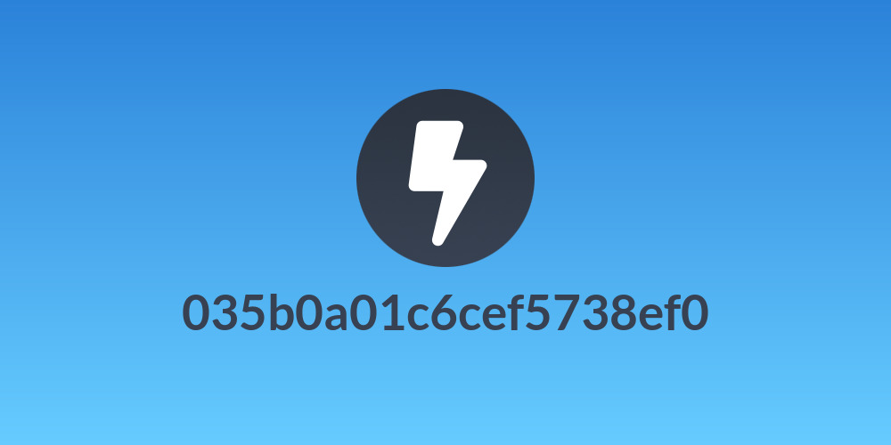 035b0a01c6cef5738ef0