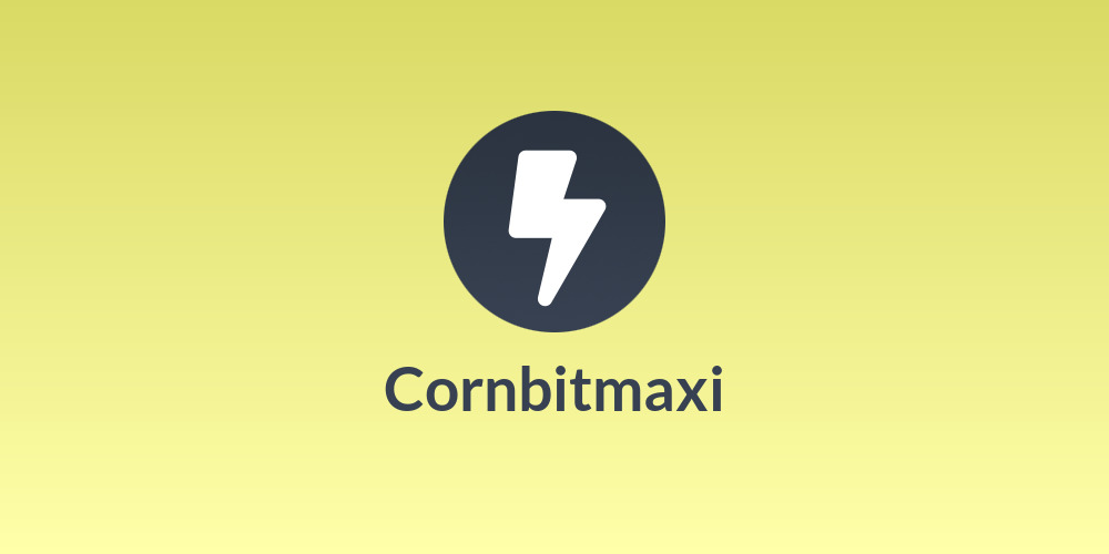 Corn🌽bitmaxi