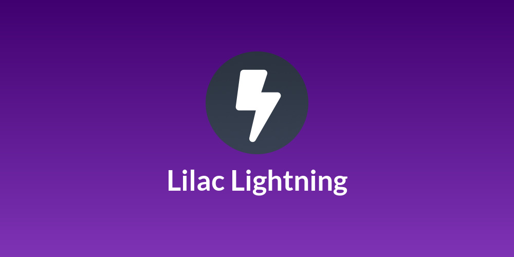 Lilac Lightning