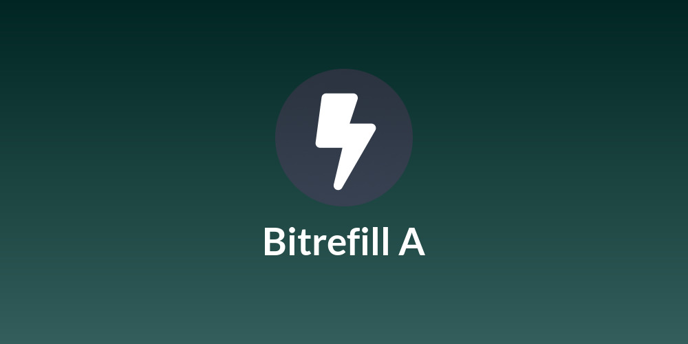 Bitrefill A