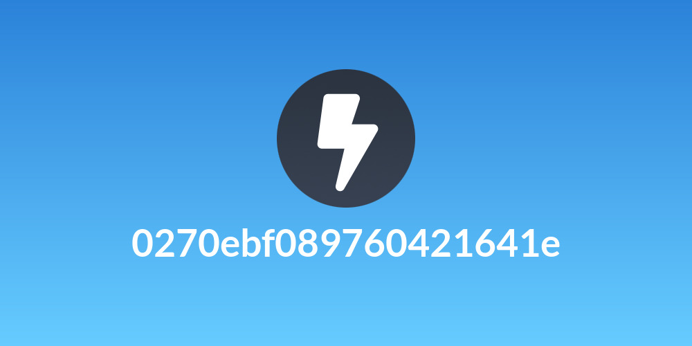 0270ebf089760421641e