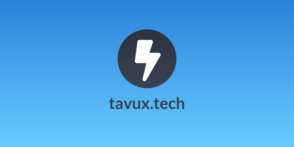 tavux.tech