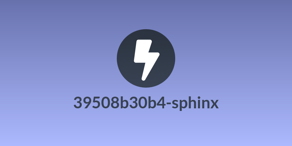 39508b30b4-sphinx