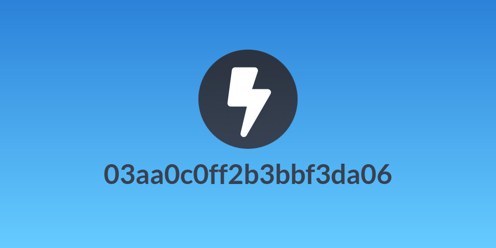 03aa0c0ff2b3bbf3da06