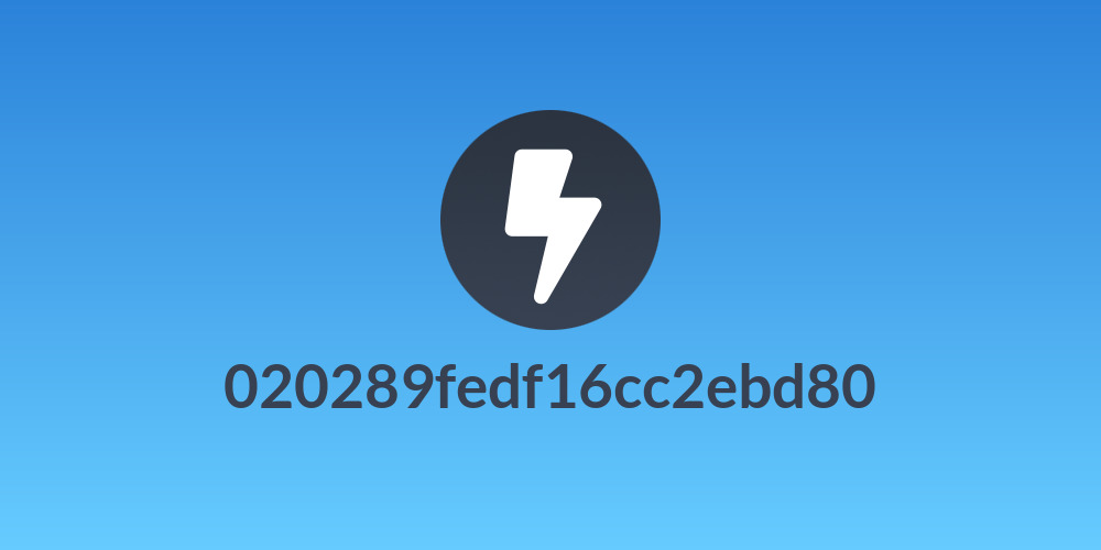 020289fedf16cc2ebd80