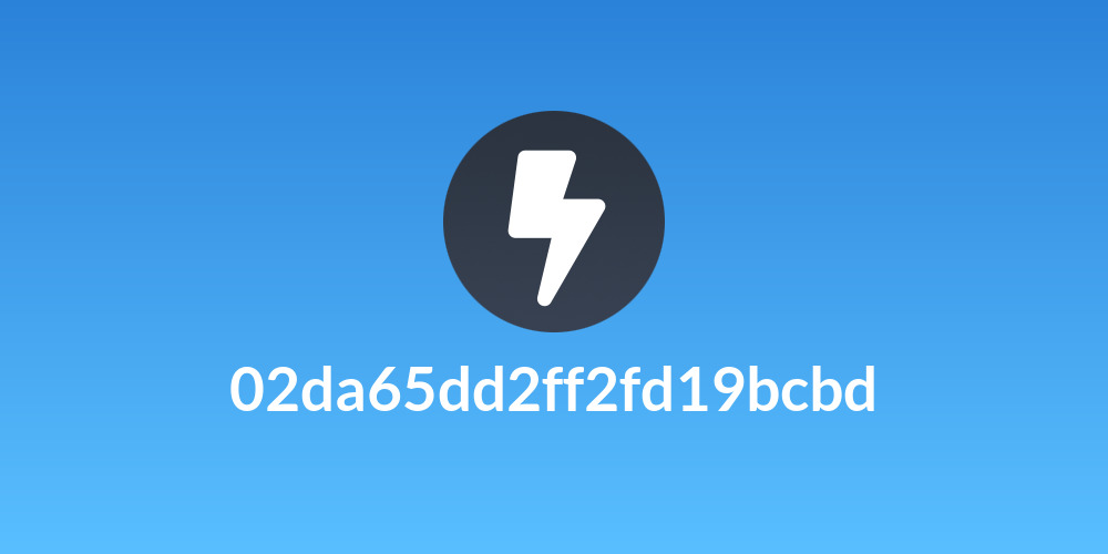 02da65dd2ff2fd19bcbd